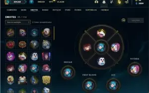 Conta prata 4 com 63 Champs e 16 Skins