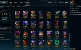 Conta League of Legends Unraked