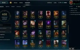 Conta League of Legends Unraked