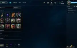 Conta League of legends 316 skins, 3 prestigio