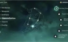 GENSHIN IMPACT CONTA COM HUTAO, ZHONGLI E JEAN C1 ⭐ AR48 ✨