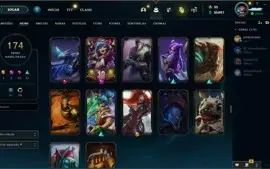 CONTA PLATINA LOL IMPERDIVEL!