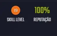 Conta level 19 Gamersclub completa com medalhas de compeonat