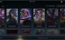 LOL - Conta lv 34 com skins + Lee sin dragão da tormenta