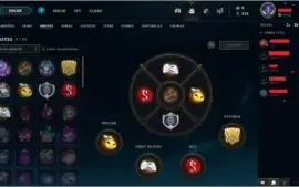 LOL - Conta lv 34 com skins + Lee sin dragão da tormenta