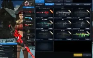 Tenente Coronel 2, itens de Gold e armas de eventos