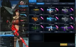Tenente Coronel 2, itens de Gold e armas de eventos