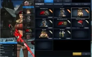Tenente Coronel 2, itens de Gold e armas de eventos