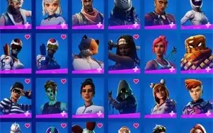 Conta fortnite (8 mil reais em skins)+ 800 earnings na cona