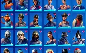 Conta fortnite (8 mil reais em skins)+ 800 earnings na cona