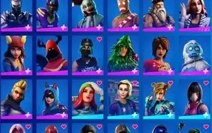 Conta fortnite (8 mil reais em skins)+ 800 earnings na cona