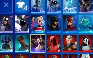 Conta fortnite (8 mil reais em skins)+ 800 earnings na cona