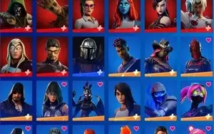 Conta fortnite (8 mil reais em skins)+ 800 earnings na cona
