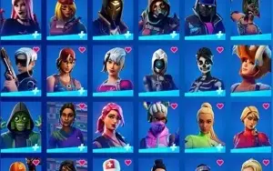 Conta fortnite (8 mil reais em skins)+ 800 earnings na cona