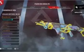 Conta Apex com Herança + MAIN na Wraith + ITENS LENDÁRIOS