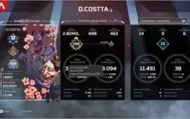 Conta Apex com Herança + MAIN na Wraith + ITENS LENDÁRIOS