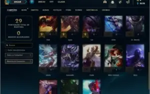 Conta ouro 1 sem email verificado com 2 skins e 23 champs