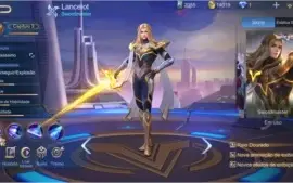 Conta ML ex-glória mítica com 95 heros e 265 skins