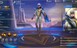 Conta ML ex-glória mítica com 95 heros e 265 skins