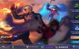 Conta ML ex-glória mítica com 95 heros e 265 skins