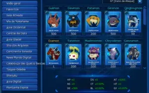 Conta LADMO Server Omegamon - Omegamon X
