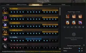 Conta Lost Ark Sorceress 1467 (Kazeros)