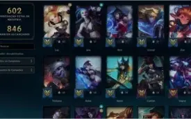 Conta Mono Lux - todas as skins da Lux + bônus