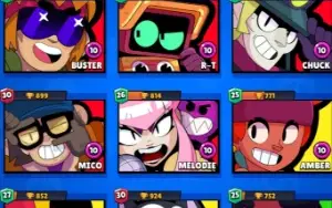 Conta De Brawl Stars 63K De Troféu🏆 81 Brawlers