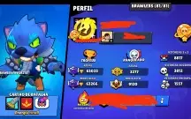 Conta De Brawl Stars 63K De Troféu🏆 81 Brawlers
