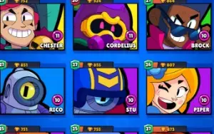 Conta De Brawl Stars 63K De Troféu🏆 81 Brawlers