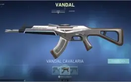 Conta com várias skins OP Vandal Faca