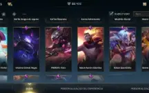 Conta wild rift 52 skins, 7 são lendárias