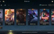 Conta wild rift 52 skins, 7 são lendárias