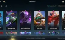 Conta wild rift 52 skins, 7 são lendárias
