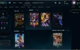 Conta unranked lol