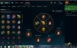 LEAGUE OF LEGEND OURO IV LV 98 Respondo a Todos