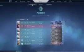 Conta platina 2 mmr alto