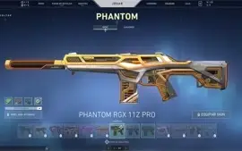 Conta Valorant Katana rgx, Phantom rgx, Operator rgx