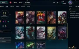 Conta League of Legends,91 Campeões, Unranked SOLO S8