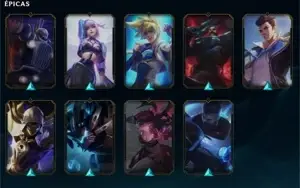 Conta de League of Legends (LOL) Platina lll