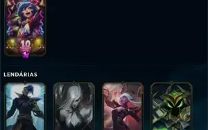 Conta de League of Legends (LOL) Platina lll