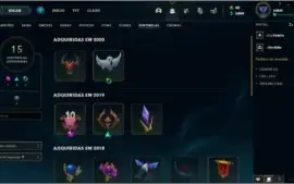 Conta BR NICK yakoi NV 261 tem todos os campeões