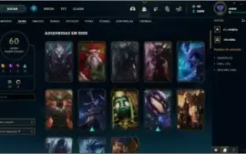 Conta BR NICK yakoi NV 261 tem todos os campeões