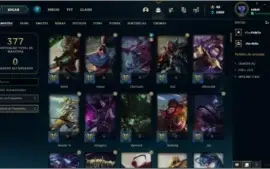 Conta BR NICK yakoi NV 261 tem todos os campeões