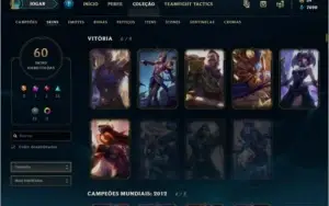 VENDO CONTA LOL LVL 50 ANTIGA