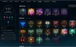 VENDO CONTA LOL LVL 50 ANTIGA