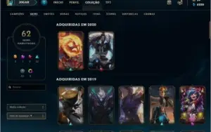 VENDO CONTA LOL LVL 50 ANTIGA