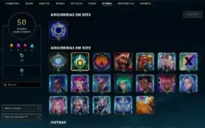 Conta Smurf Unranked De LOL 100% Hand Level