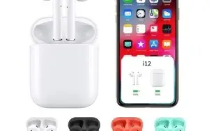 Fone de Ouvido I12 Bluetooth Earphone Headset Ipods 12