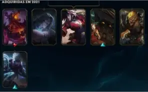 Conta lol prata 3 com 2k de RP